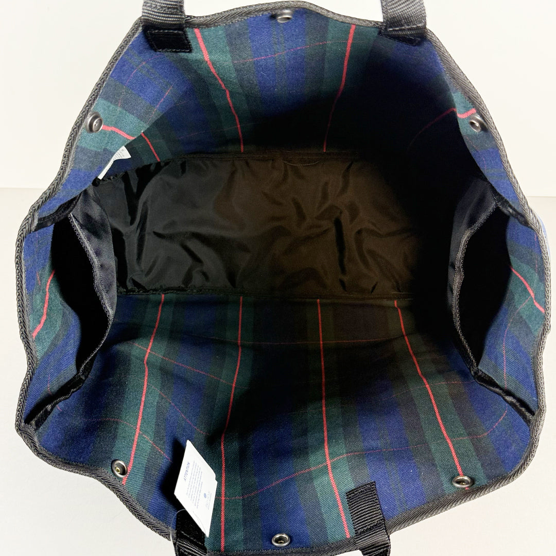 BAG'n'NOUN バッグンナウン|タータンチェック柄トートバッグ HOMES / BAY CITY Lサイズ|70021008