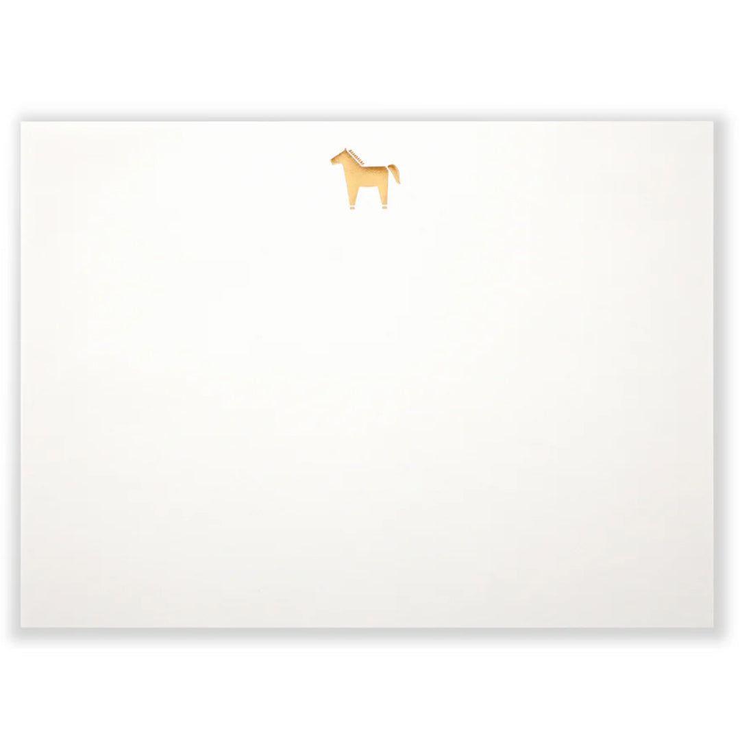 2026お正月飾りご予約商品|medetaya modern めでたやモダン|UMA 箔押しランチョン(生成/金)|モダンなテーブルマット・干支|お正月・祝いの席にも最適|636000184