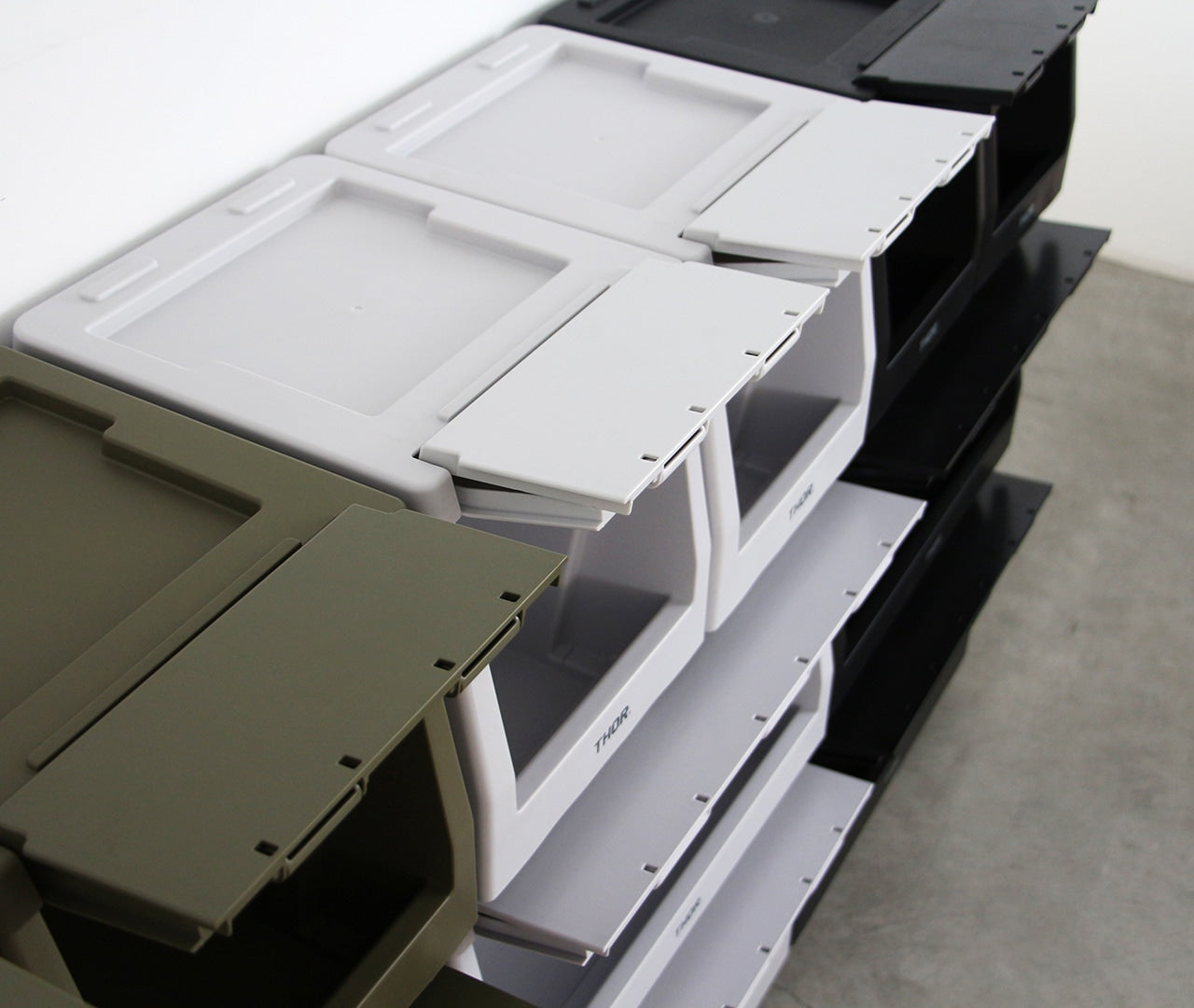 THOR | ソー Door For Shelf Container20L、50L|369820、369850|前開き式 収納棚 前扉