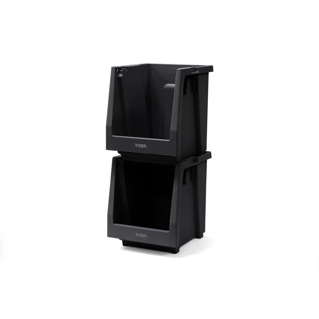 THOR | ソー Stacking Shelf Container20L、50L|369620、369650|前開き式 収納棚