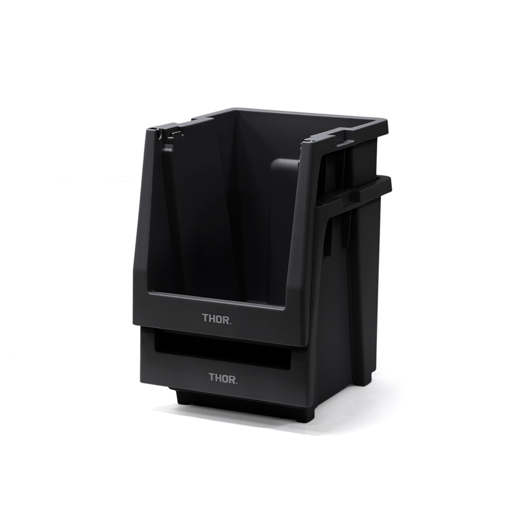 THOR | ソー Stacking Shelf Container20L、50L|369620、369650|前開き式 収納棚