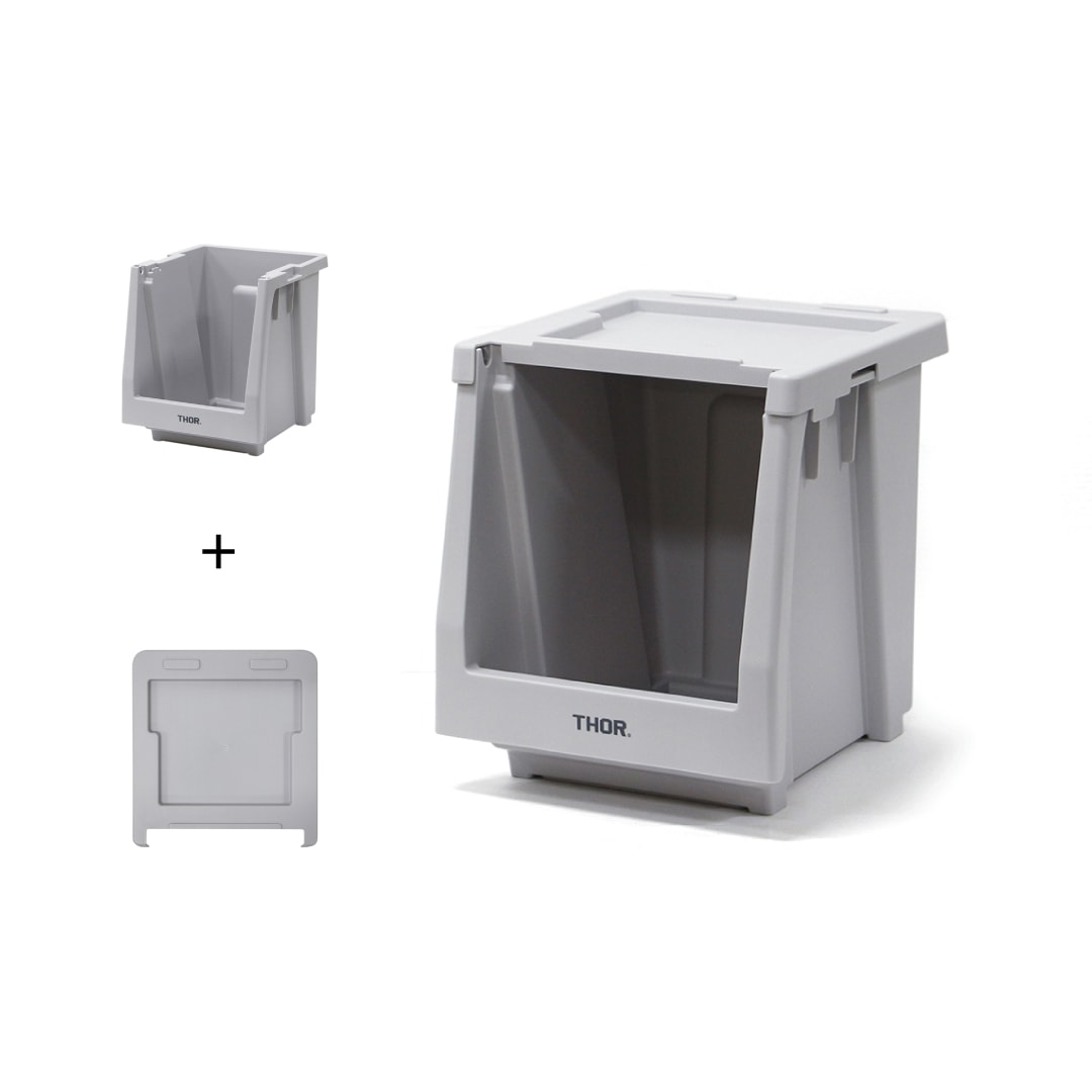 THOR | ソー Lid For Shelf Container20L、50L|369720、369750|前開き式 収納棚 上蓋