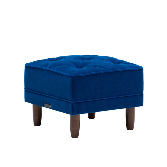限定カリモク60|オットマン モケットブルー|Limited Edition