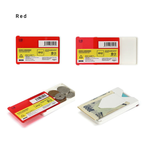 コンパクトサイズ|キャッシュレス派におすすめ MONEY CARDマネーカード・コインケース・マネークリップ|ANAheim アナハイム|3389