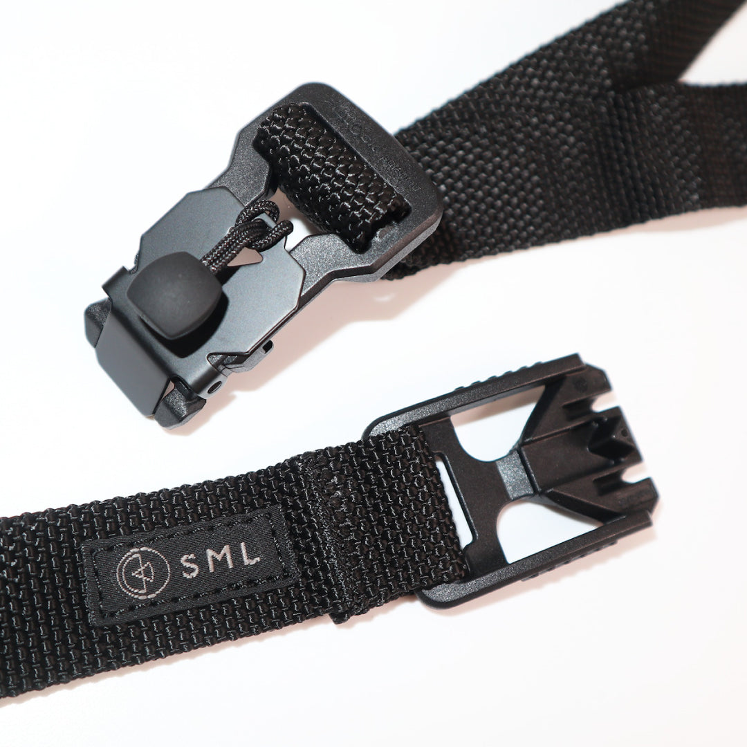 SML エスエムエル|着脱が簡単 QUICK OPERATION TECH BELT-V 男女兼用ベルト|33503