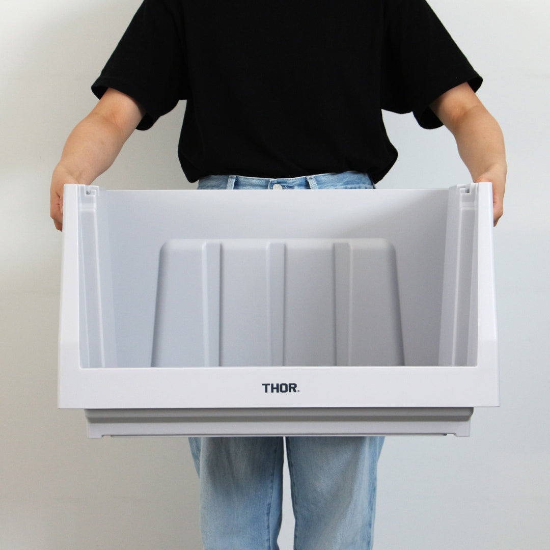 THOR | ソー Stacking Shelf Container20L、50L|369620、369650|前開き式 収納棚