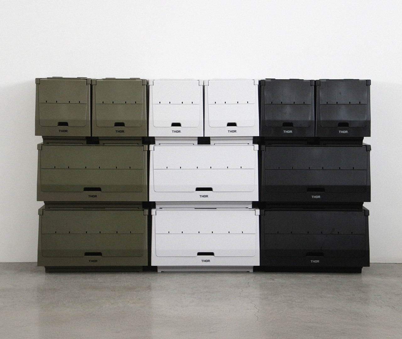 THOR | ソー Door For Shelf Container20L、50L|369820、369850|前開き式 収納棚 前扉