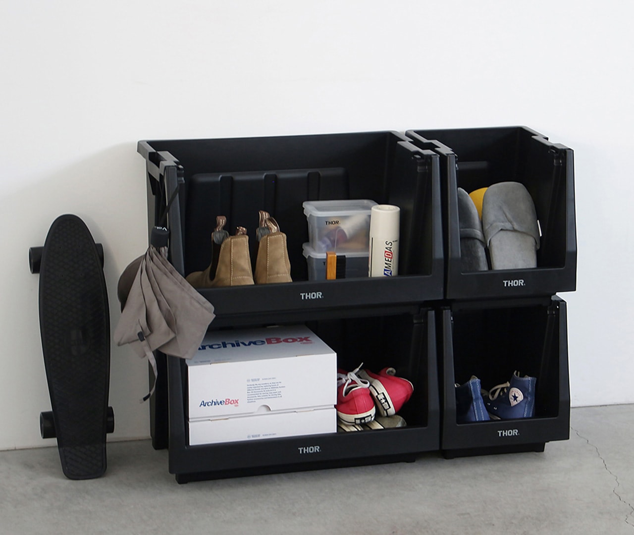 THOR | ソー Lid For Shelf Container20L、50L|369720、369750|前開き式 収納棚 上蓋
