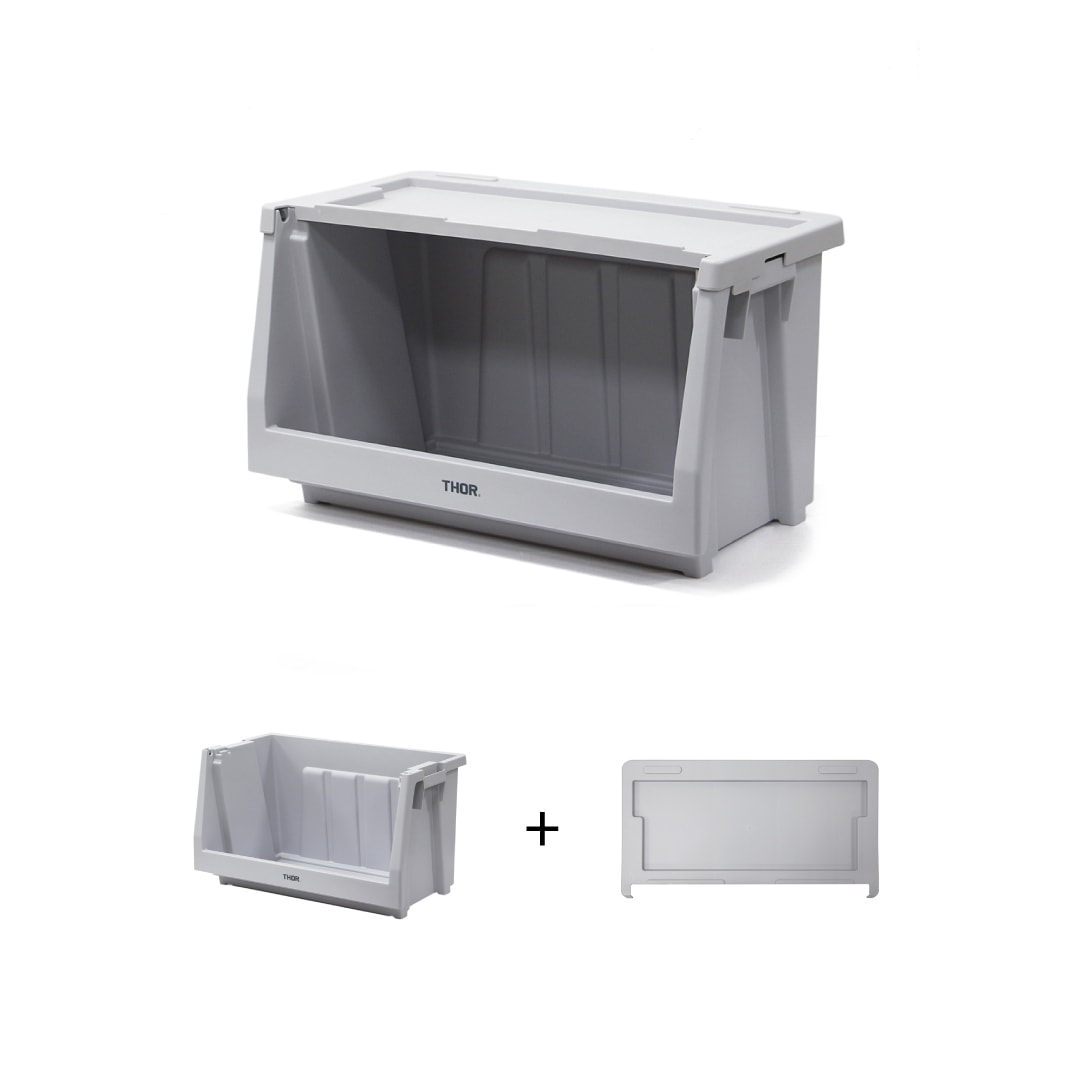THOR | ソー Lid For Shelf Container20L、50L|369720、369750|前開き式 収納棚 上蓋