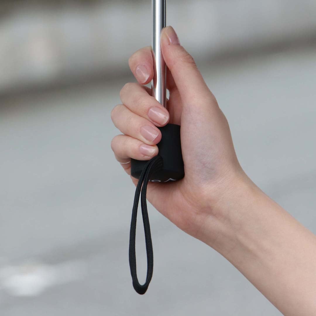 紫外線対策|ALL-WEATHER 軽量折り畳み傘 90%UV 晴雨兼用|VOL. ヴォル|3490GRY