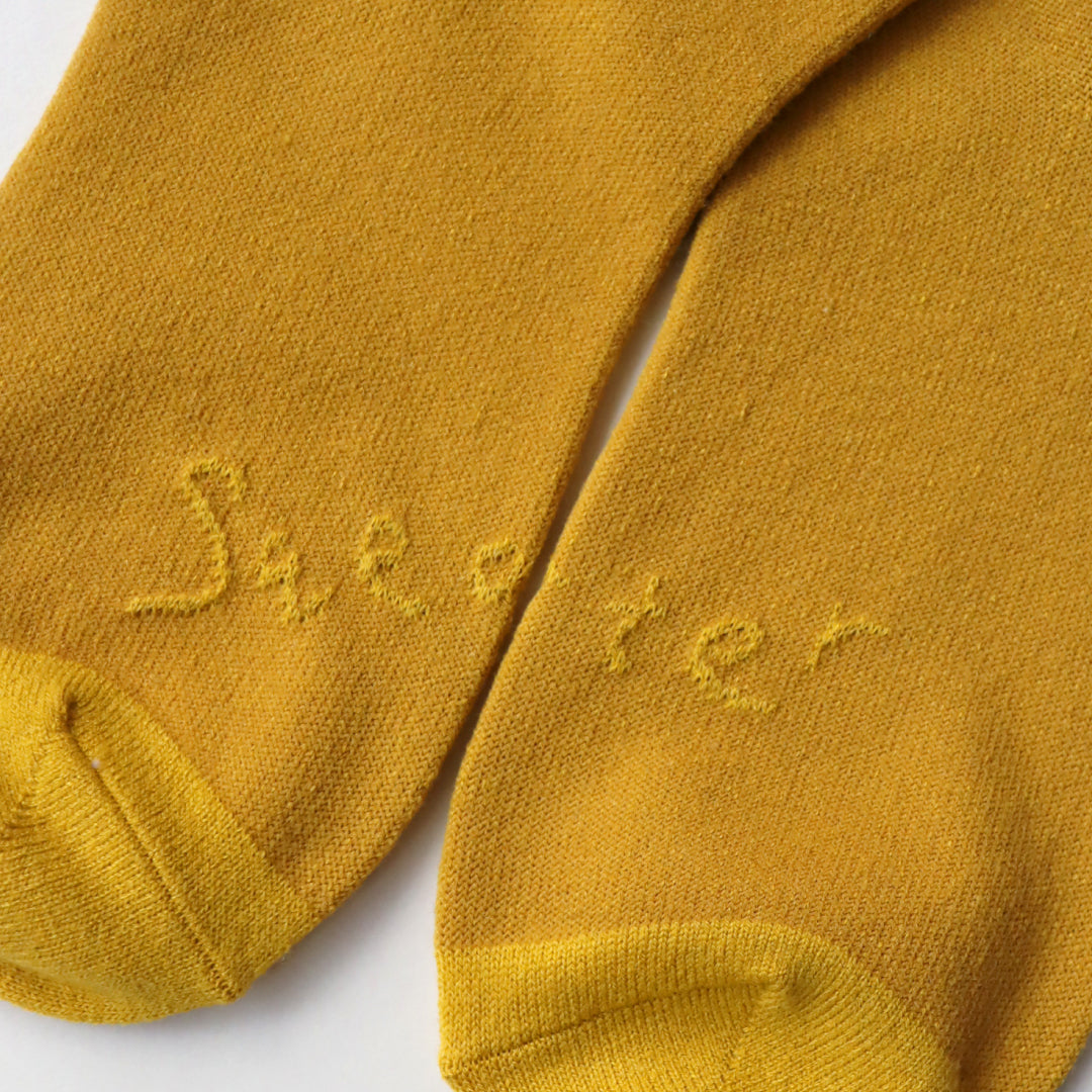 KIVISDOU きびす堂|2足組 ウール混クルーソックス|立体的な編み物柄で足元を彩るデザイン靴下|k41046