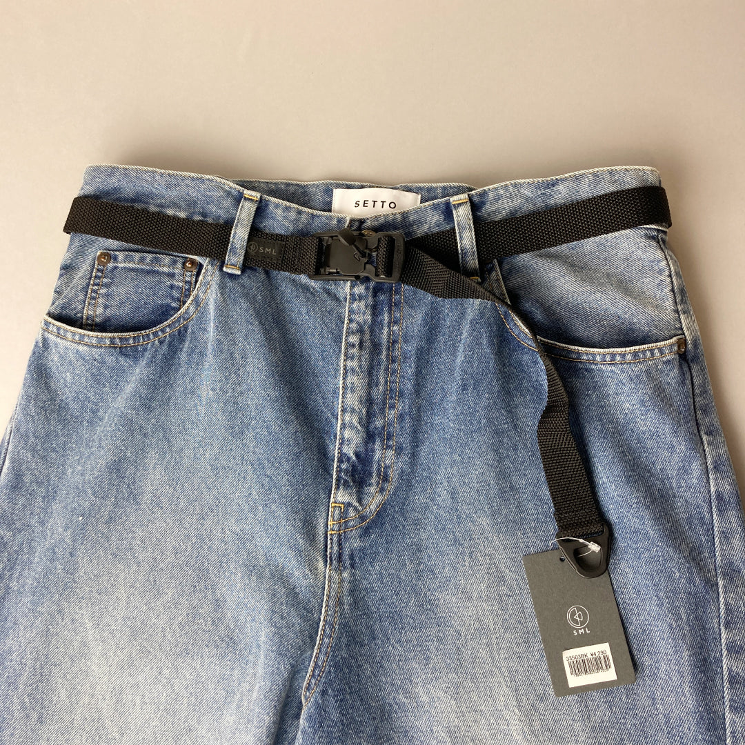 SML エスエムエル|着脱が簡単 QUICK OPERATION TECH BELT-V 男女兼用ベルト|33503