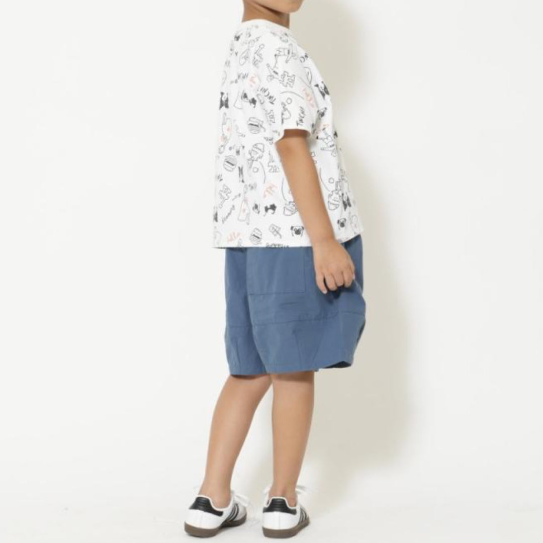 TOWN&COUNTRY|5.5分丈サーカスパンツ|C31053-52