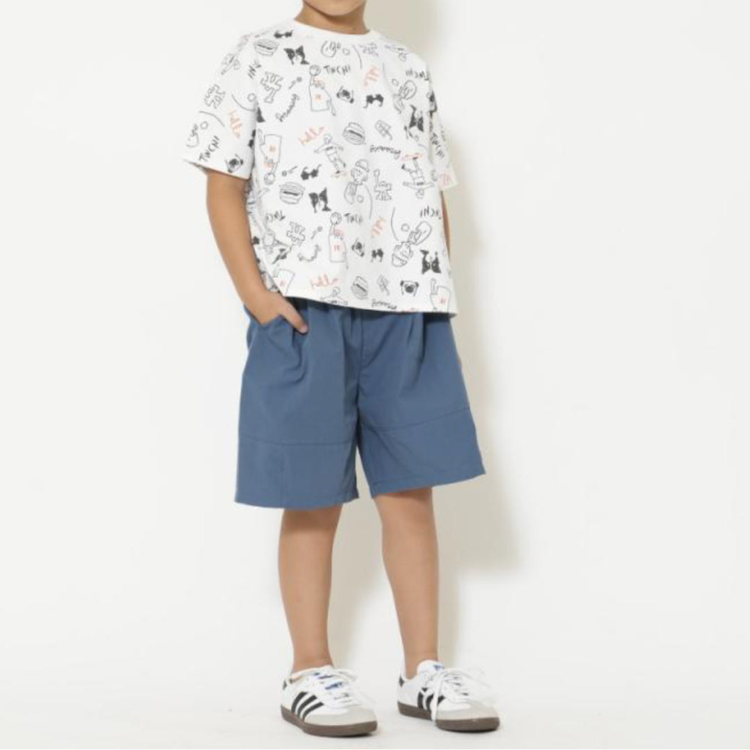 TOWN&COUNTRY|5.5分丈サーカスパンツ|C31053-52