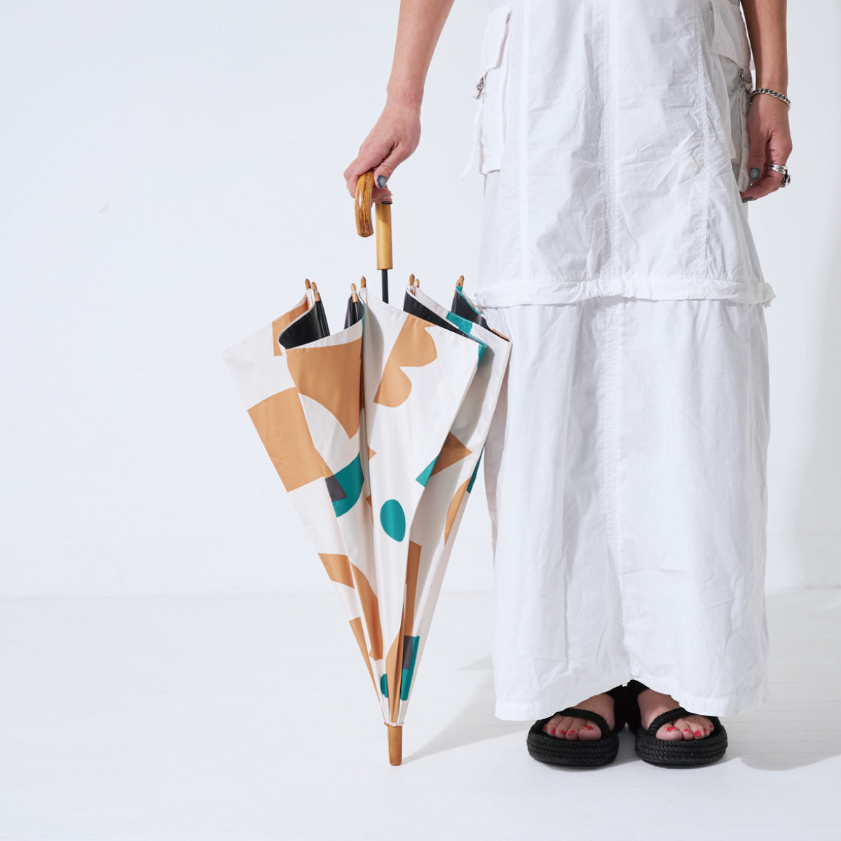 392サンキューニ | 紫外線対策 UV100% PARABURELLA 55 デイドリーム 大人用(晴雨兼用) |Q365