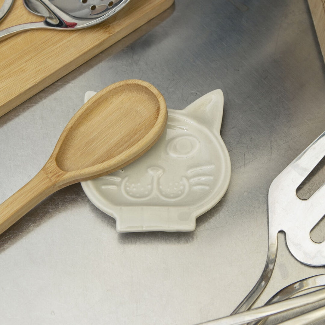 おたま、スプーン置き| Cat Spoon Rest インテリアとしても可愛いキャット スプーンレスト|KIKKERLAND キッカーランド|KCU367