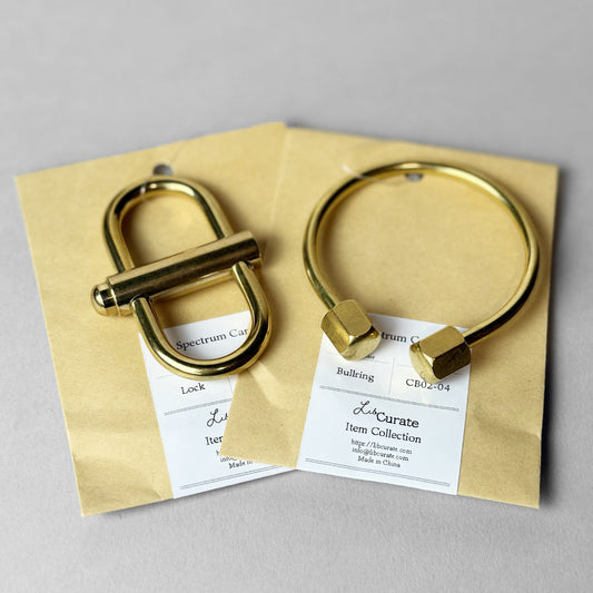 Lib Curate リブキュレート|経年変化を楽しめる The Spectrum Carabiner|CB02