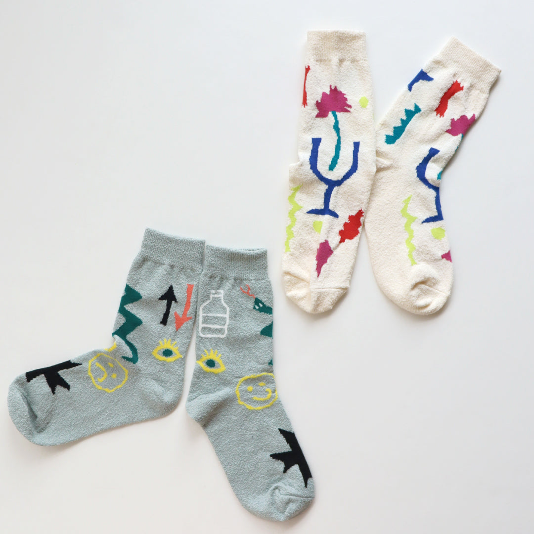 KIVISDOU きびす堂｜【2足組】TOYクルーソックス レディース 靴下