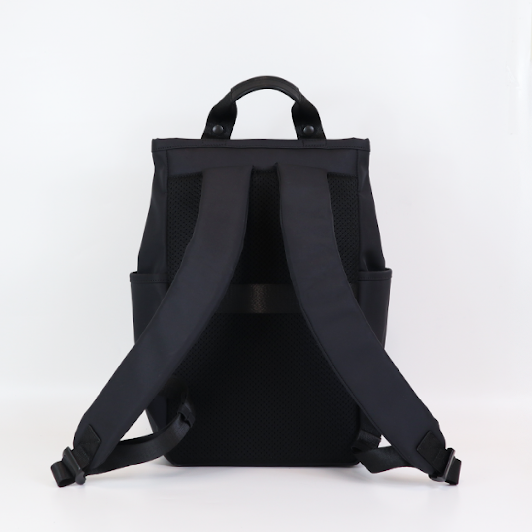 Un coeur アンクール|RUIシリーズ 2WAY SQUARE RUCKSACK スクエアリュック Mサイズ バックパック トート ビジネス A4対応 キャリーオン 撥水 ユニセックス|K905068