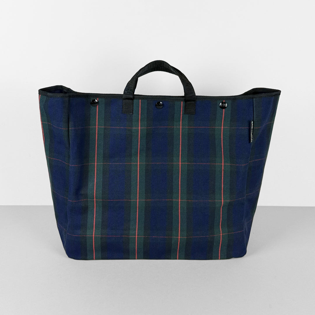 BAG'n'NOUN バッグンナウン|タータンチェック柄トートバッグ HOMES / BAY CITY Lサイズ|70021008