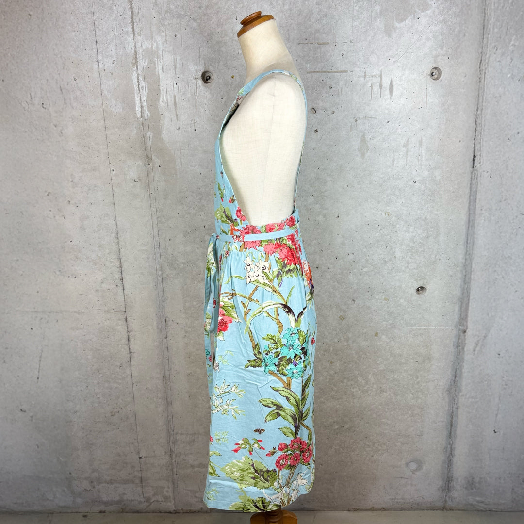 the shop ザショップ｜apron feminine エプロン フェミニン インド綿100% シルクスクリーンプリント ウエストギャザー エプロン｜TS_KTAP