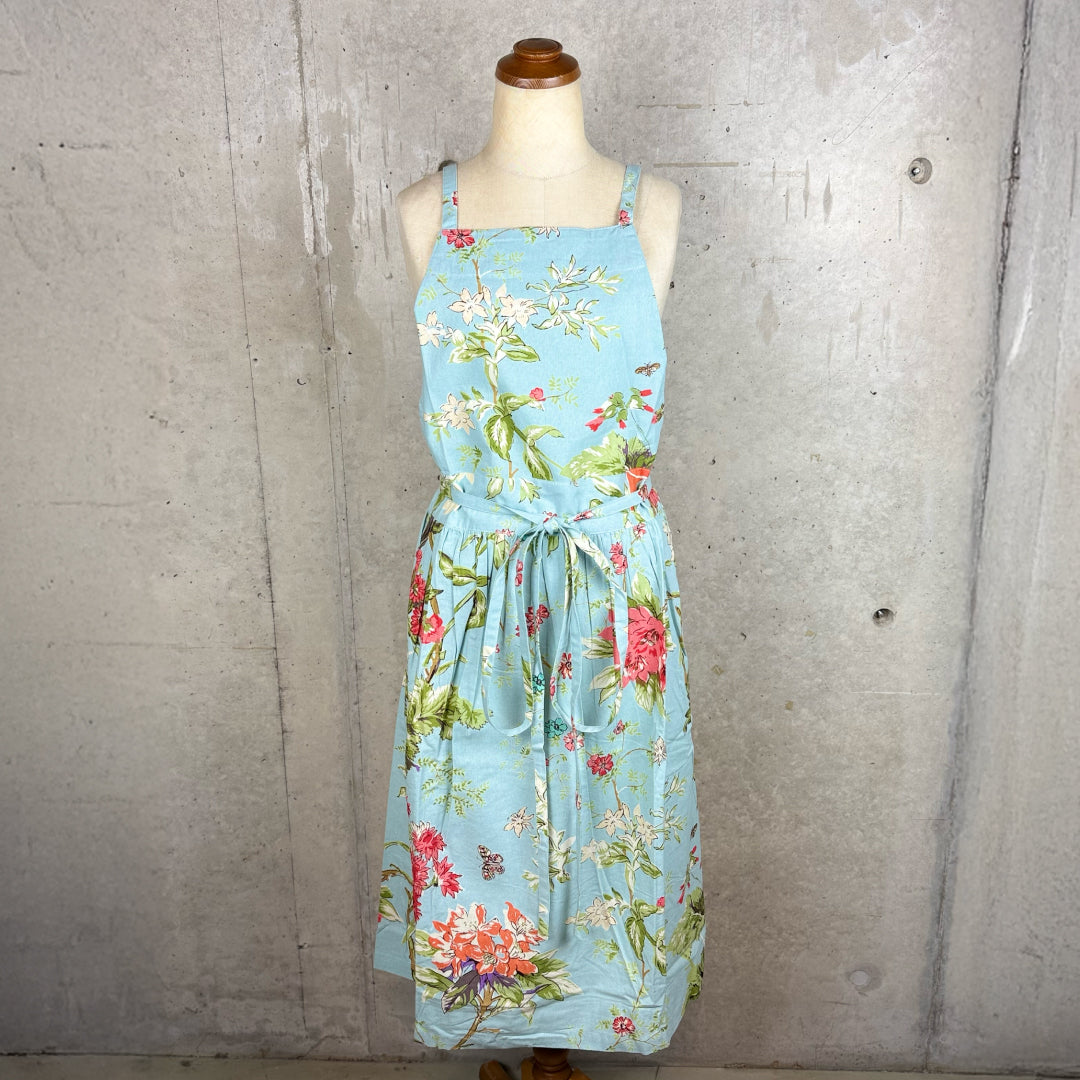 the shop ザショップ｜apron feminine エプロン フェミニン インド綿100% シルクスクリーンプリント ウエストギャザー エプロン｜TS_KTAP