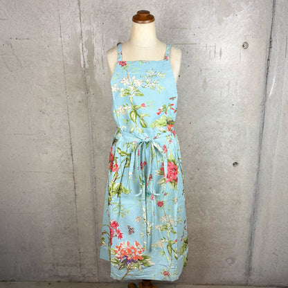the shop ザショップ｜apron feminine エプロン フェミニン インド綿100% シルクスクリーンプリント ウエストギャザー エプロン｜TS_KTAP