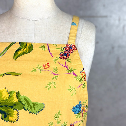 the shop ザショップ｜apron feminine エプロン フェミニン インド綿100% シルクスクリーンプリント ウエストギャザー エプロン｜TS_KTAP
