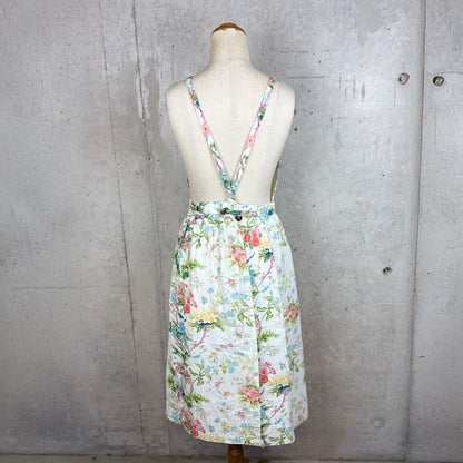 the shop ザショップ｜apron feminine エプロン フェミニン インド綿100% シルクスクリーンプリント ウエストギャザー エプロン｜TS_KTAP