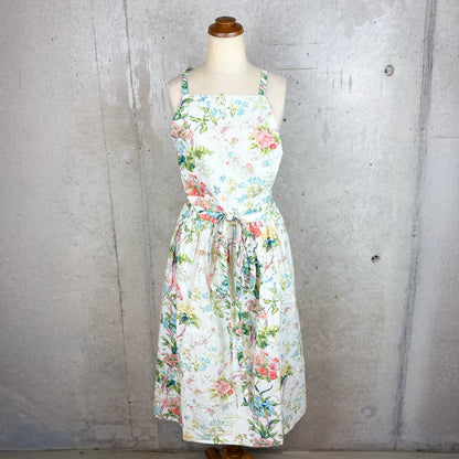 the shop ザショップ｜apron feminine エプロン フェミニン インド綿100% シルクスクリーンプリント ウエストギャザー エプロン｜TS_KTAP