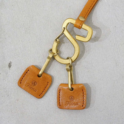 FOLNA フォルナ｜ヌメオイルシュリンクKeyStrap ユニセックス｜2993852