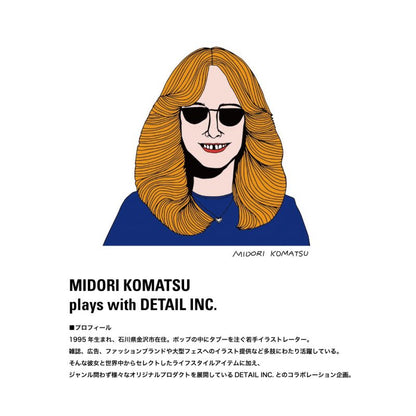 ポップで可愛い Happy Hot Girls ハッピー ホット ガールズ  女性たちのマトリョーシカ｜MIDORI KOMATSU Plays with DETAIL INC ミドリコマツプレイズウィズディテールインク｜3415HA