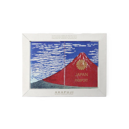 DETAIL ディテール｜Akafuji アカフジ 日本画の10年用パスポートカバー｜2590