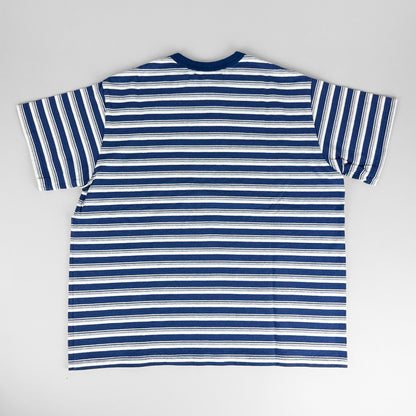 necessary or unnecessary ネセサリーオアアンネセサリー｜BORDER C 綿100% ポケット付き ボーダー Tシャツ 半袖 カットソー 日本製 ユニセックス｜90012316