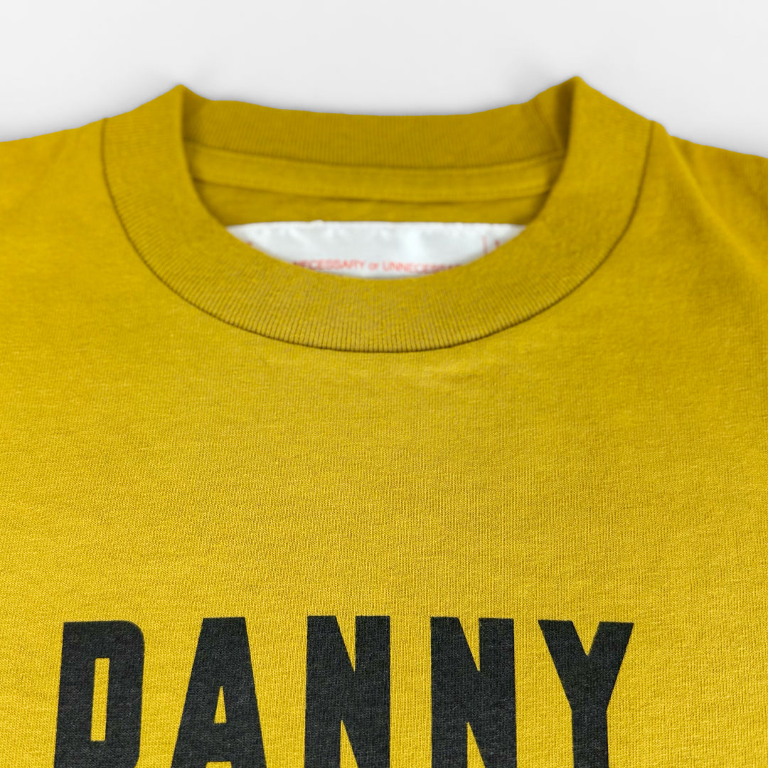 necessary or unnecessary ネセサリーオアアンネセサリー｜DANNY GATTON Tee 周りと被らないプリントTシャツ 日本製 ユニセックス｜90012334