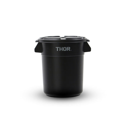 [新モデル]THOR｜Round Container DC-12L｜368212BLKC※フタは付属していません