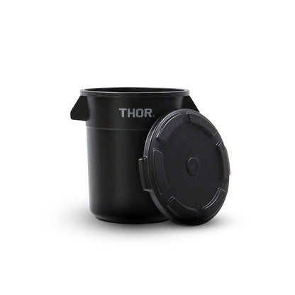 [新モデル]THOR｜Round Container DC-12L｜368212BLKC※フタは付属していません