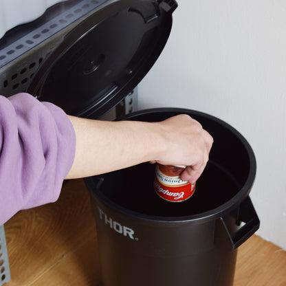 [新モデル]THOR｜Round Container DC-12L｜368212BLKC※フタは付属していません