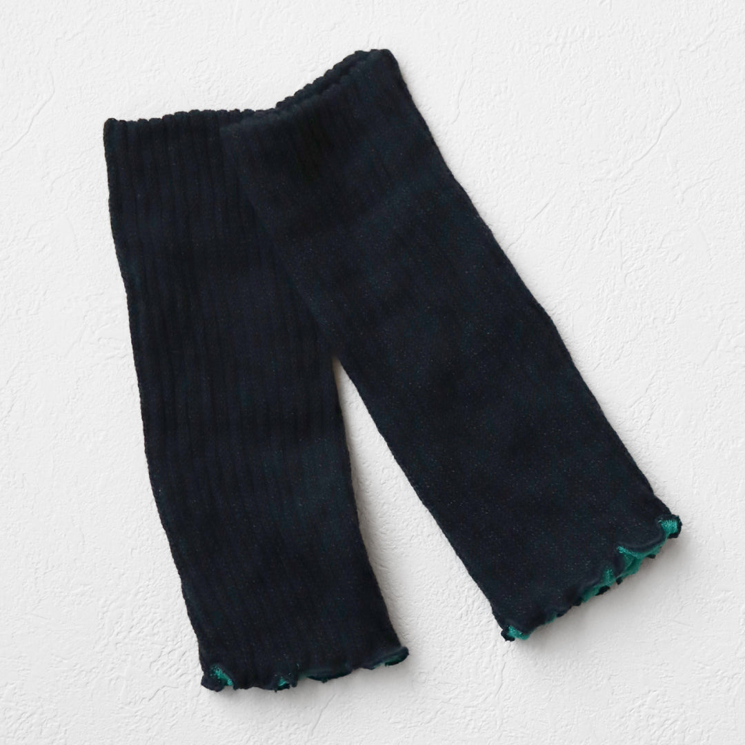 TAWARA タワラ｜ふわふわ内側コットン100% 2WAYアームウォーマー＆レッグウォーマー ショート丈 冷え対策｜t60877