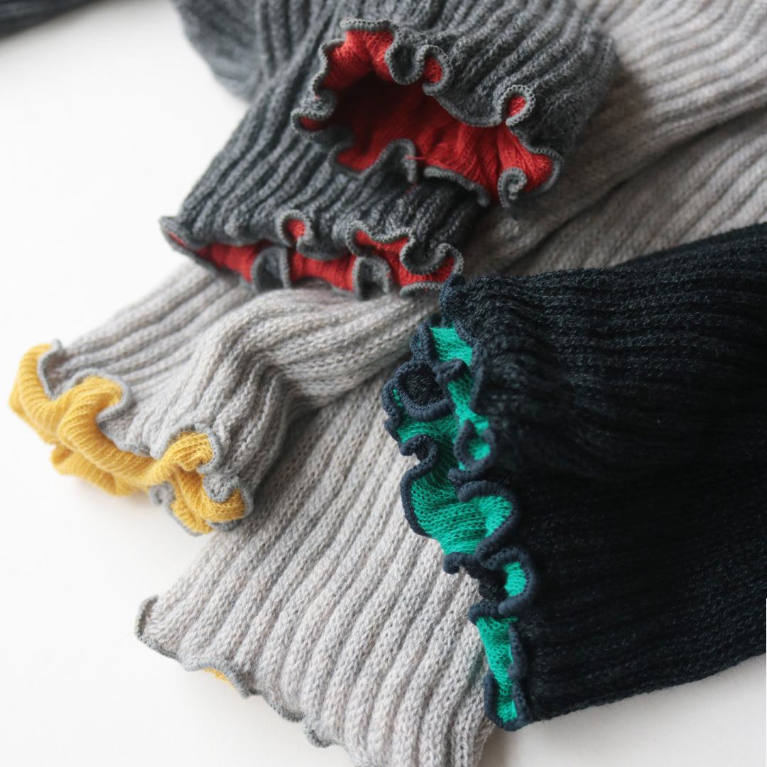 TAWARA タワラ｜うちがわコットン 2WAYウォーマー ふわふわ暖かアームウォーマー・レッグウォーマー 綿100% 肌に優しい 冷え対策｜t60667