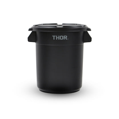 [新モデル]THOR ソー｜Round Container DC-23L｜368223BLKC・368223LGRYC※フタは付属していません
