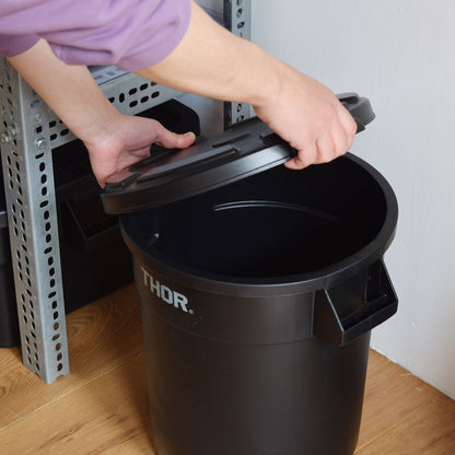 [新モデル]THOR ソー｜Round Container DC-23L｜368223BLKC・368223LGRYC※フタは付属していません