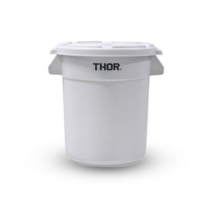 [新モデル]THOR ソー｜Round Container DC-23L｜368223BLKC・368223LGRYC※フタは付属していません