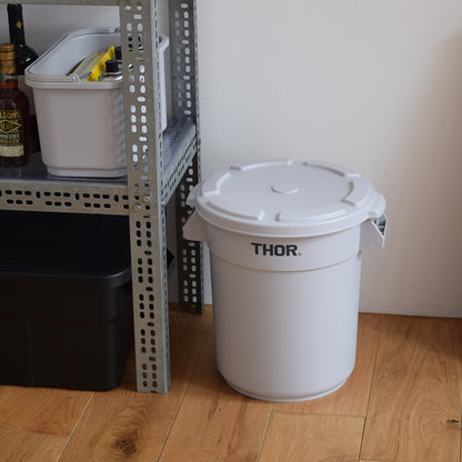 [新モデル]THOR ソー｜Round Container DC-23L｜368223BLKC・368223LGRYC※フタは付属していません