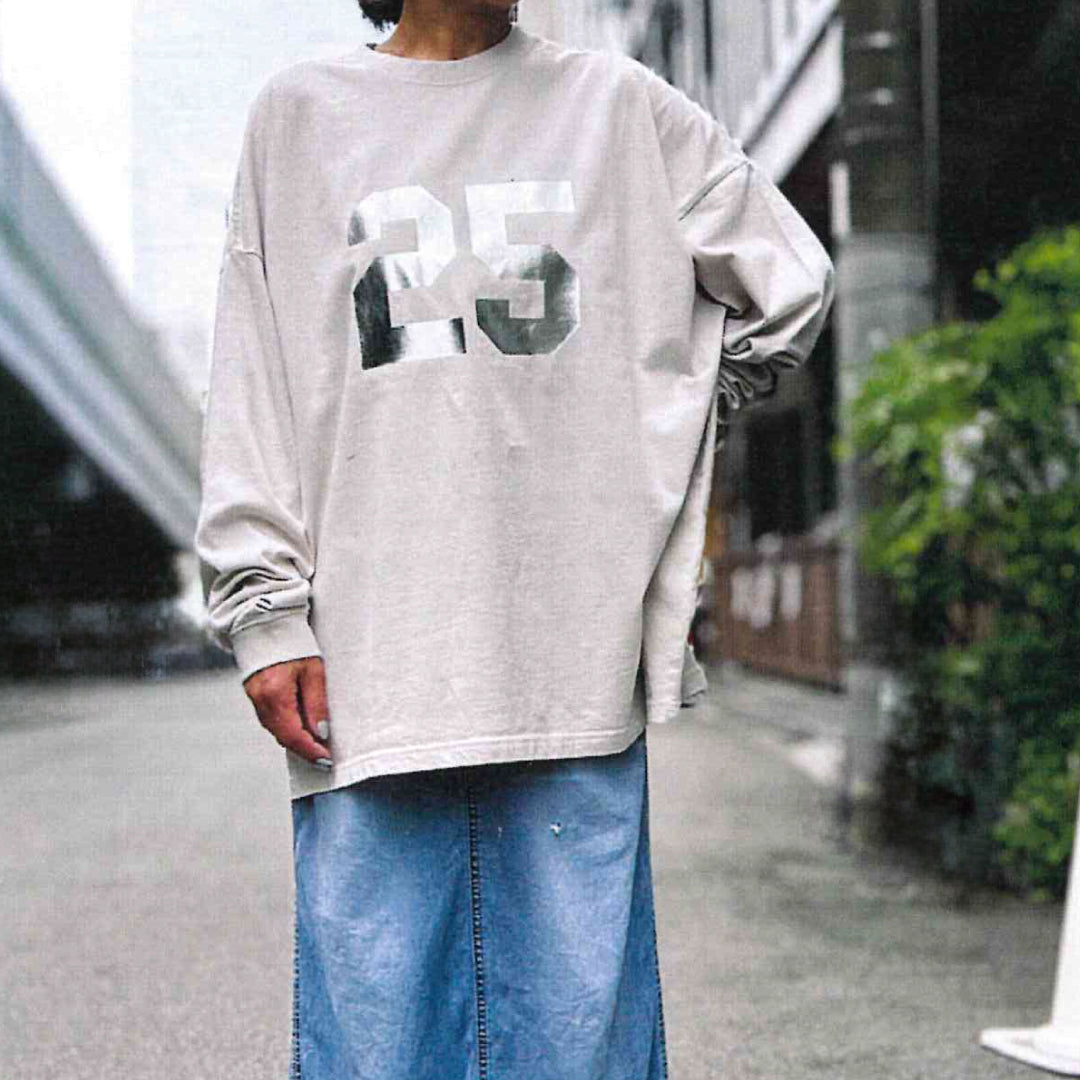 [予約商品] OAFISH オーフィッシュ｜Wide Long Sleeve Tee ワイドロングスリーブTシャツ