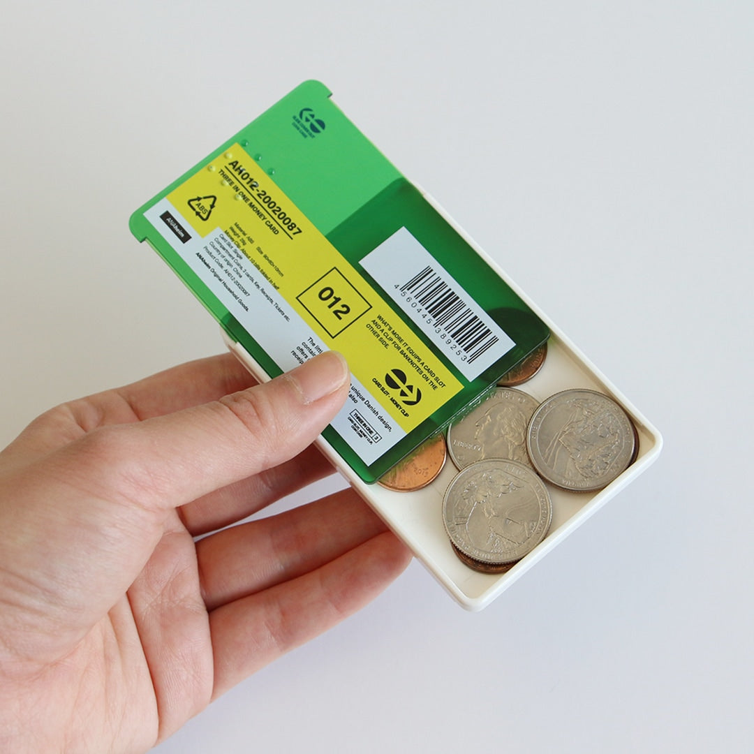 コンパクトサイズ｜キャッシュレス派におすすめ MONEY CARDマネーカード・コインケース・マネークリップ｜ANAheim アナハイム｜3389