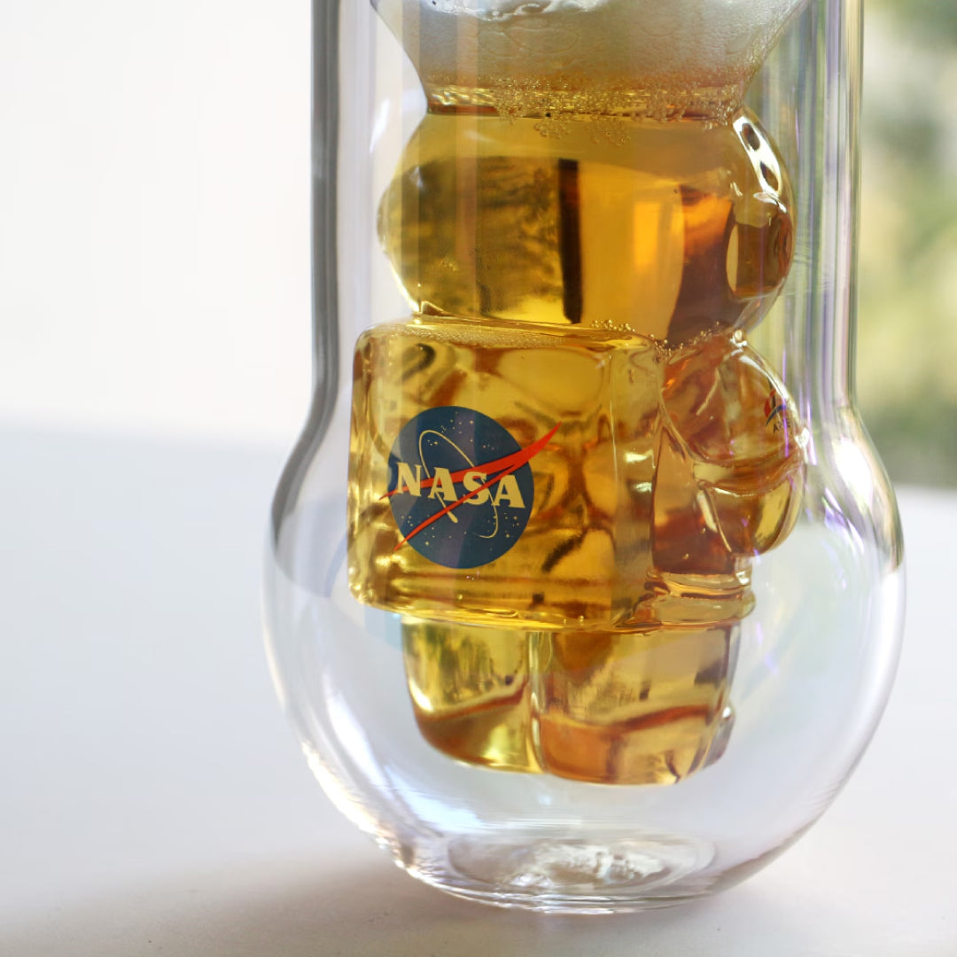 DETAIL ディテール｜父の日【NASA×Dragon Glassware】Astronaut  Double  Wall Glasses ナサ アストロノーツダブルウォールグラス 2個セット 宇宙飛行士 耐熱グラス おしゃれ 保冷保温 コップ ペア ギフト｜3711