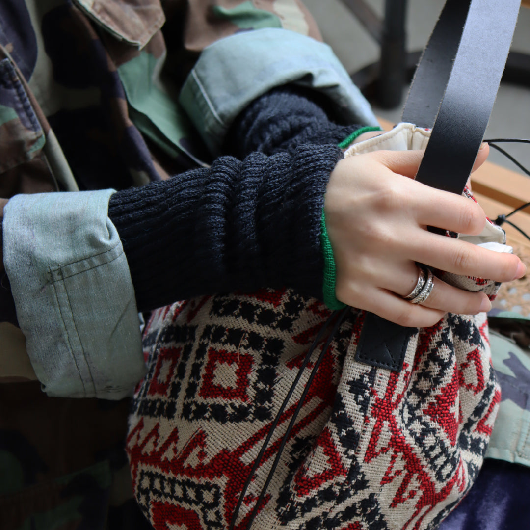 TAWARA タワラ｜ふわふわ内側コットン100% 2WAYアームウォーマー＆レッグウォーマー ショート丈 冷え対策｜t60877