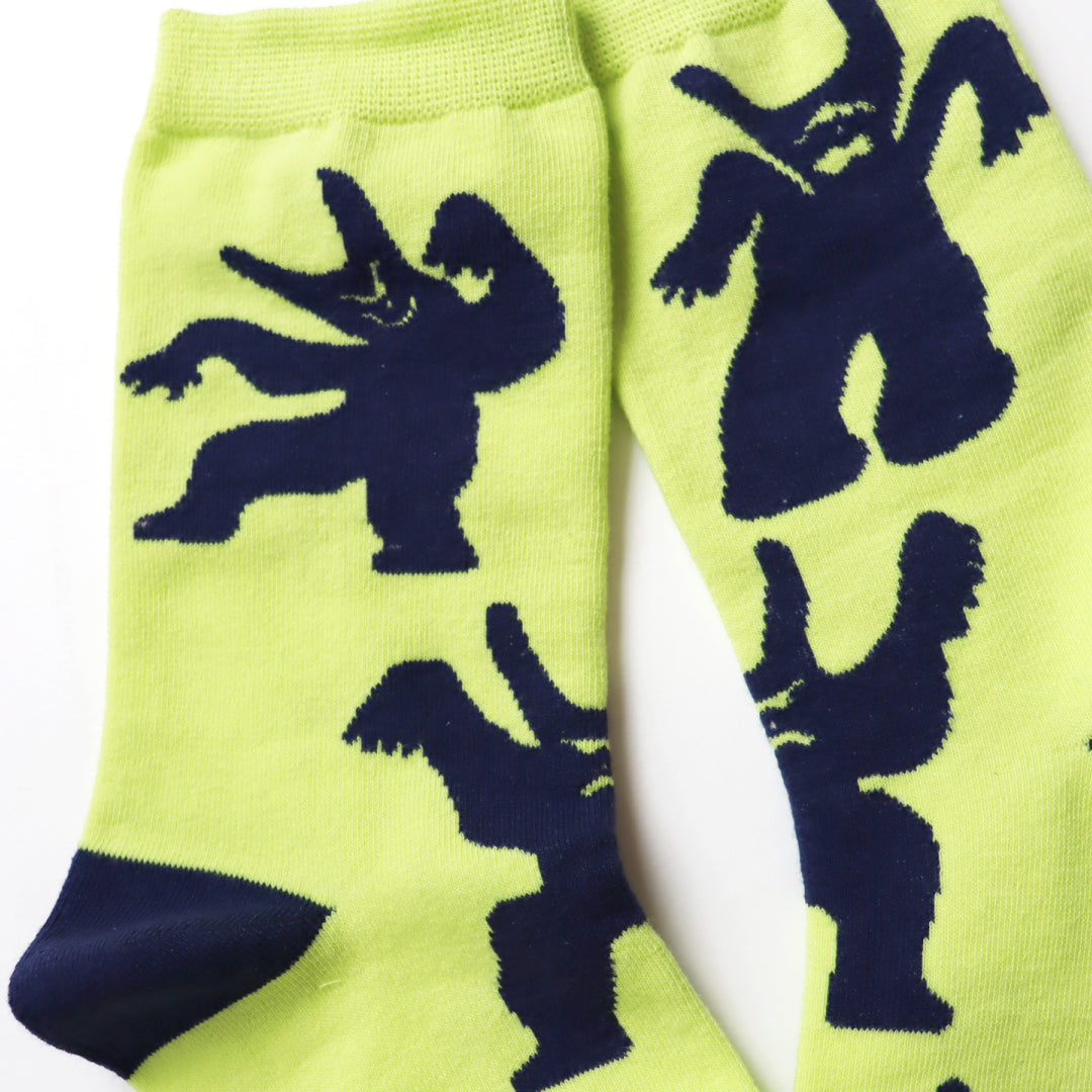 KIVISDOU きびす堂｜【2足組】RAKUGAKI クルーソックス 靴下 レディース  個性的 ｜k41166