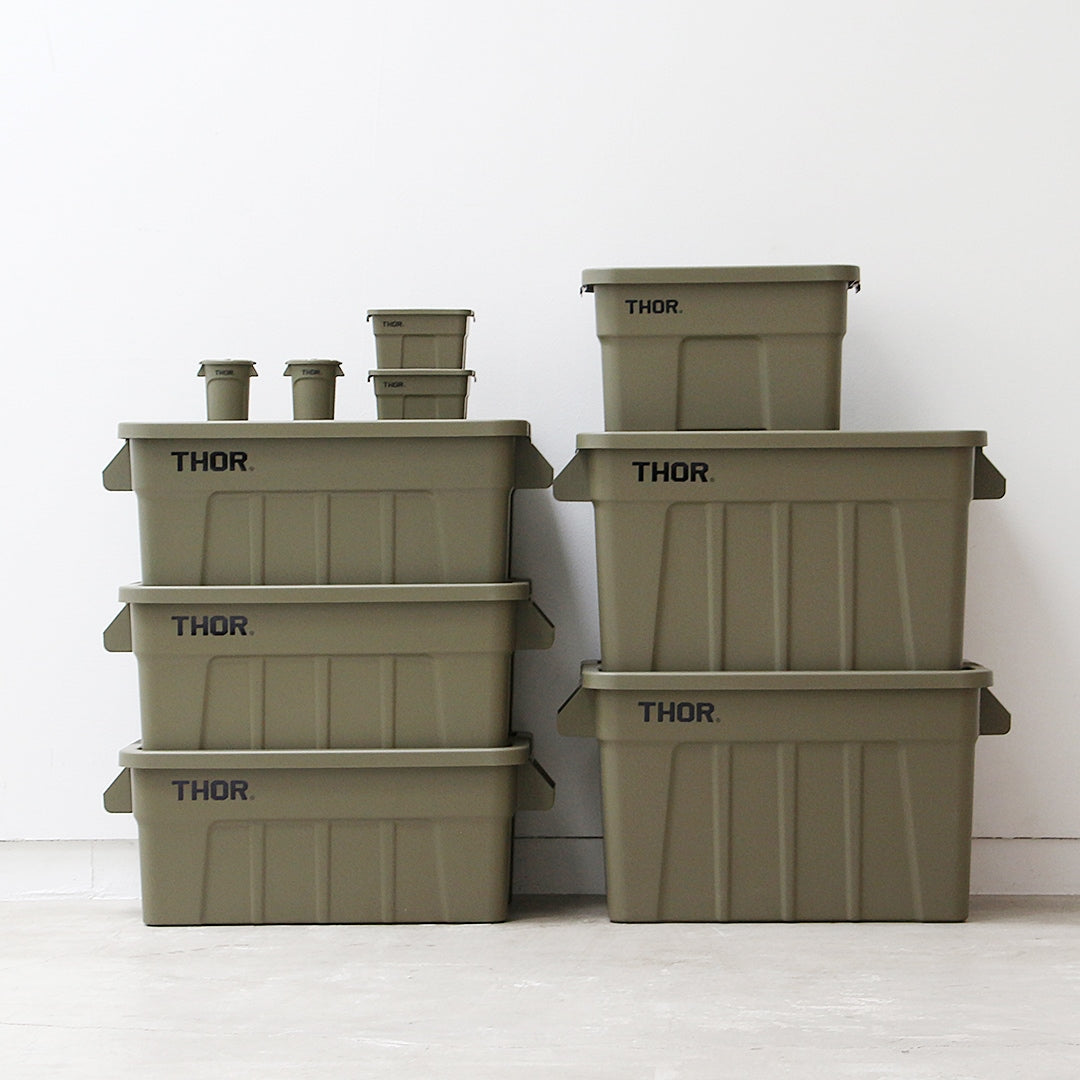 Thor Large Totes With Lid Coyote 53L 天板付 Thor Large Totes With Lid “53L / Coyote” | Studio Citta